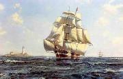 unknow artist Seascape, boats, ships and warships. 77 USA oil painting artist